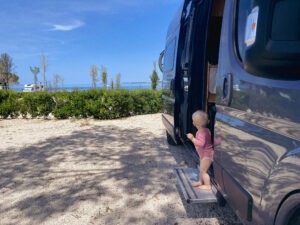 Wohnmobil Reise mit Baby