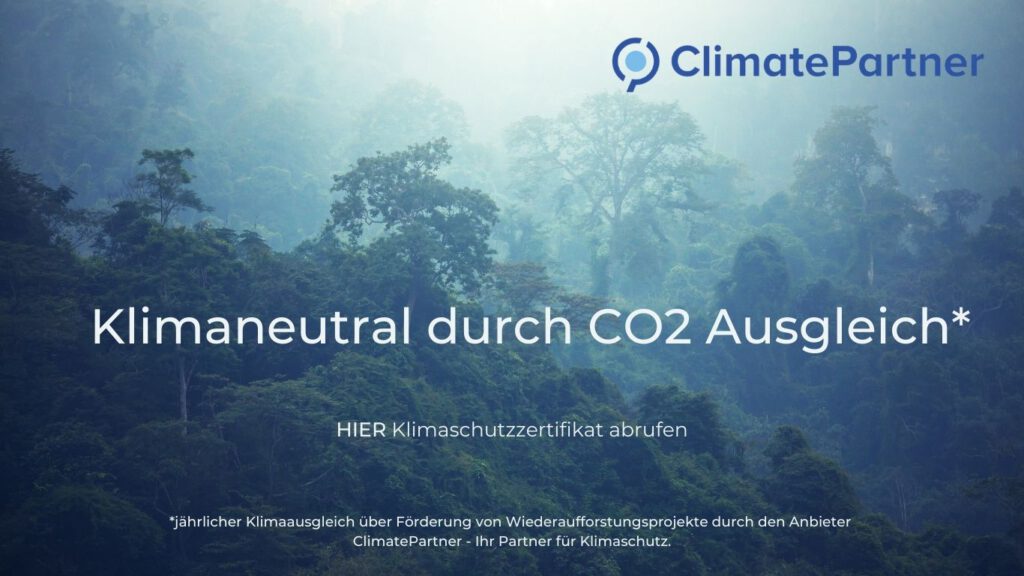 Klimaneutral durch CO2 Ausgleich